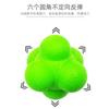 Bola hexagonal bola de reação bola sensível bola que muda Tênis de mesa com rede e pena treinador de agilidade crianças exercício capacidade de reação