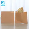 Bolsa de Papel Kraft Lisa Desechable Empaque para Snacks Empaque con Barniz a Prueba de Aceite Alimentario Bolsa de Papel para Galletas Personalización