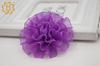 Punto DIY7cm Lijado Borde Áspero Capa Única Cinturón de Hilo de Nieve Accesorios para el Cabello de Niños Decoración Flor Hecha a Mano Accesorios para Prendas Flor