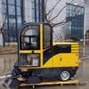 Varredora Elétrica Pequena Varredora de Rua Totalmente Fechada Equipamento Aspirador de Rua Grande para Fábrica ao Ar Livre Máquina em Lote