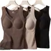 Chaleco Térmico Auto-Calentable de Grafeno Saikou 8803 Original para Mujer, Ropa Interior Térmica de Encaje sin Costuras con Copas Fijas de una Pieza
