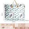 Colcha de armazenamento saco Duffel Bag grande capacidade colcha impermeável e à prova de umidade embalagem saco móvel roupas acabamento saco de armazenamento