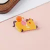 Broche de Dibujo Animado Lindo Potro Broche Acrílico de Año Nuevo Colgante para Mochila Accesorio Decorativo Pin de Regalo Pequeño para Niños