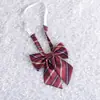 Corbata Roja Escolar para Sentido de Pajarita Libre Uniforme JK Cuello Flor Ropa de Navegación Japonesa Accesorios Estilo Universitario Femenino Versátil de Moda