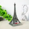 Pombo com Base Bandeira Metal Torre Eiffel Presente Turismo da França Artesanato Comemorativo História de Amor Romântico