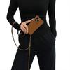 Adecuado para Otoño e Invierno, Funda Marrón para iPhone 17, Correa Lanyard Apple 15, 14 Pro Max, Estilo Maillard de Alta Gama