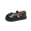 Zapatos de Cuero para Niñas 2026 Primavera y Otoño Nuevo Estilo Coreano Zapatos de Princesa con Lazo para Niñas Pequeñas Moda Infantil Zapatos de Baile de Rendimiento