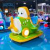 Parque de Atracciones Coche Eléctrico para Niños Centro Comercial Frp Máquina de Columpio Personalizada Eléctrica de Monedas Nave Espacial Pequeña Coche Mecedora