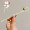 Grampo de Cabelo para Mulheres, Novo Estilo Chinês Estilo Antigo Dinastia Han Grampo de Cabelo com Borla, Grampo de Cabelo de Alta Qualidade na Nuca, Adorno de Cabeça para Saia Facial de Cavalo
