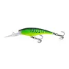 9cm/7g lengua larga pequeño Mino Luya señuelo duro cebo artificial venta al por mayor anillo incorporado perlas Weihai aparejos de pesca señuelo material ABS