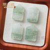 Tianshan Cui pingente paz não importa marca natural Xinjiang ouro jade paz fivela pão marca jade pingente atacado