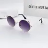 Óculos de Sol Infantis de Metal Estilo Coreano Moda para Meninos e Meninas Proteção UV Óculos de Sol para Bebê Óculos com Armação de Metal