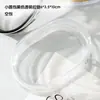 Bolsa de almacenamiento transparente para cables de datos, estuche protector, organizador de accesorios digitales de viaje para auriculares y cargadores, bolsa portátil