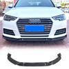 Adequado para 17-19 Audi A4L modificado lábio dianteiro pá frontal pequeno ângulo surround fixo vento asa spoiler