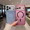 Bestseller de comercio electrónico transfronterizo: Funda de teléfono con succión magnética, agujeros finos, tacto de piel, color a juego, para iPhone 18 Pro Max, funda anticaídas