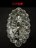 Lámpara de Cristal de Lujo Ligero Accesorios de Vidrio Piezas Colección Piezas de Vidrio con Forma de Copo de Nieve Accesorios de Iluminación para Sala de Estar Comedor Dormitorio