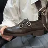 Sapatos Mollykiki Retrô de Salto Grosso Esculpido 2026 Nova Coleção Início da Primavera Versátil e Confortável Estilo Britânico Mocassins Retrô