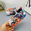Sandálias Baotou Tamanho 23-32 Verão 2026 Estilo Quente Sapatos de Praia Infantis para Crianças Pequenas e Médias com Solado de Látex