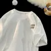 Camiseta de Manga Corta Transpirable de Seda de Hielo con Estampado de Hueso de Serpiente para Hombre y Mujer Verano Holgada Sencilla Versátil Camiseta Básica de Base
