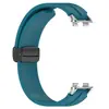 Adecuado para Huawei Band 11Pro Hebilla Plegable Correa de Silicona Huawei Band 11 Hebilla Magnética Correa de Silicona