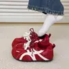 Zapatos de entrenamiento alemanes de nuevo estilo, deportivos casuales, de suela gruesa, que aumentan la altura, de punta redonda, lindos y peculiares, zapatos de otoño acolchados versátiles para mujer 2026