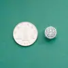 Prata 999 Prata de Lei Wenchang Yushou Passará no Título da Lista Dourada Toda Vez que o Exame For Feito, Pulseira de Contas Separadas Acessórios de Prata DIY