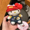 Auténtico Peluche de Dibujos Animados Sanrio Hello Kitty Bolsa Decoración Colgante Llavero Colgante
