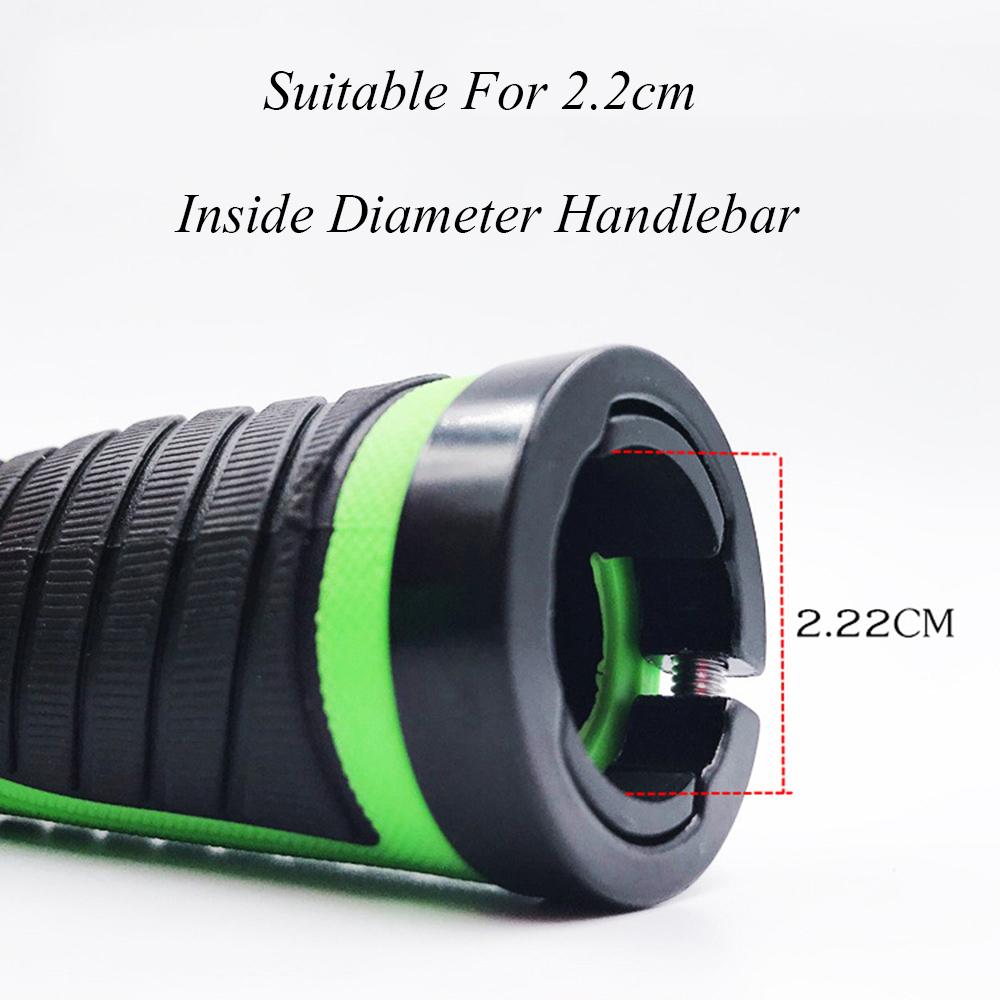 Bicycle Handlebar Grips MTB Road Bike Double Lock Rubber Grips 131*32*44mm Shock-absorbing Cycling Handle Ergonomic Handle Bar