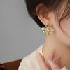 Pendientes de plata S925 con forma de abeja y circonitas, para mujer, exquisitos, ligeros, de lujo, de alta gama, elegantes, combinables a la moda, venta al por mayor