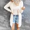 Estilo europeo y americano transfronterizo otoño e invierno 2026 nuevo Amazon Wish ropa casual de manga larga de color liso con botones largos para mujer