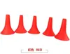 Equipamento de Treinamento de Basquete, Marcadores de Cones, Obstáculos para Controle de Bola, Cones em Formato de Casquinha de Sorvete para Crianças, Antiderrapante