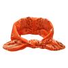 Nueva diadema de orejas de conejo de ameba transfronteriza, banda elástica para el cabello, tela de algodón anudada, diadema de flor de anacardo, banda deportiva para el cabello