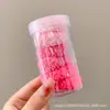 Cuerda Negra Simple para el Cabello, Gama Alta, Goma Elástica de Alta Elasticidad, Goma para el Cabello, Sin Marca, Sin Daño al Cabello, Goma para el Cabello, Accesorio Versátil para el Cabello para la Vida Diaria de las Mujeres