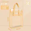 Bolsa Transparente de Gran Capacidad para Guardar Material de Examen, Estuche Portátil para Exámenes de Secundaria y Preparatoria, Bolsa de Almacenamiento de PVC para el Salón de Examen, Mayoreo