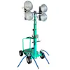 Farol Móvel Tipo Carrinho HMF958 com Elevação por Manivela 4,6m Controle de Enchentes de Emergência e Outros Equipamentos de Iluminação para Exterior