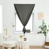 Cortinas Blackout Sem Furo, Fita Mágica para Quarto, Tecido Blackout de Camada Dupla, Venda Quente Transfronteiriça, Cortinas Simples de Proteção Solar e Isolamento Térmico