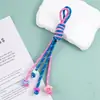 Transfronteiriço novo tecelagem novo estilo contas coloridas estilo étnico criativo feito à mão bolsas de tecelagem mochilas pingentes de telefone