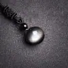 Cadena para Clavícula con Cuentas de Transferencia Obsidiana Arcoíris Ojo de Tigre Ágata Roja Piedra Arenisca Azul Colgante de Pareja Cadena de Clavícula de Moda