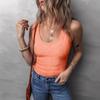 Primavera e verão 2025 nova roupa feminina transfronteiriça Amazon wish moda de comércio exterior europeu e americano top colete flor de trigo feminino