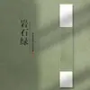 Eixo pendurado Zen em branco rolo de caligrafia papel de arroz meio maduro nova pintura pendurada chinesa montada atacado fábrica de impressão reto