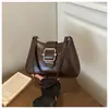 Bolso de mano estilo coreano para mujer, moda vintage 2026, alta calidad, gran capacidad, simple y elegante, bandolera y bolso de hombro