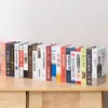 Ventas Comerciales Libro Falso Libro de Simulación Decoración de Libros Decoración de Estanterías de Hotel y Oficina Accesorios para Fotografía de Libros Libro Modelo
