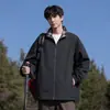 Colección nueva de primavera y otoño transfronteriza: chaqueta de diseño patchwork, prenda exterior casual de corte holgado para hombre, chaqueta moderna y cómoda