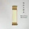 Mini rolo pendurado pequeno em branco para caligrafia manual, papel de rolo para pintura chinesa semi-maduro semi-cozido, pintura pendurada com significado Zen retrô