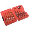Combinación de brocas de acero de alta velocidad (11 piezas) disponible en stock transfronterizo. Extracción de tornillos disponible al por mayor. Dispositivo de extracción de cables rotos.