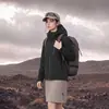 Mismo estilo que la chaqueta de oxígeno de cierta marca, chaqueta exterior de una sola capa, repelente al agua, cortavientos, transpirable, chaqueta de otoño, ropa de montañismo, estampado, logo estampado