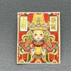 Trazado pintura thangka oro zakilam vida pasada ocho guardianes zorro zorro medio pintado a mano thangka pintura núcleo lienzo especial