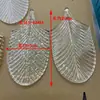 Hojas de Repuesto para Candelabro de Cristal Bricolaje Piezas de Repuesto para el Hogar Accesorios de Hoja de Vidrio Accesorios para Lámparas de Concha
