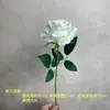 Flor artificial transfronteiriça rosa única para decorações de casamento, festas de fim de ano, decoração de casa, fundos para fotografia e comércio exterior