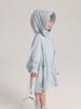 Pudding Haru Ropa Infantil Ropa de Verano Niñas Largo Medio Casual Protección Solar 2025 Verano Nuevo Chaqueta Infantil Transpirable